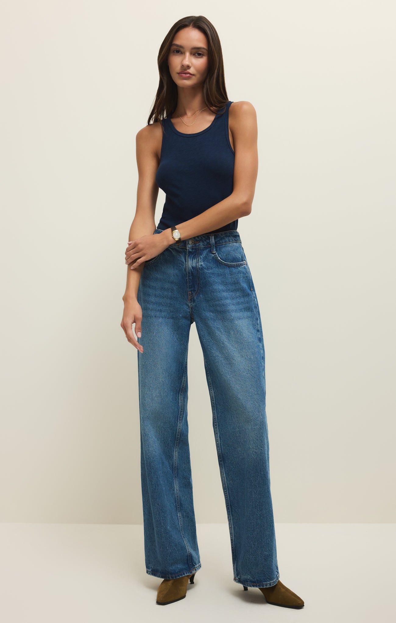 Classic Slub Scoop Tank