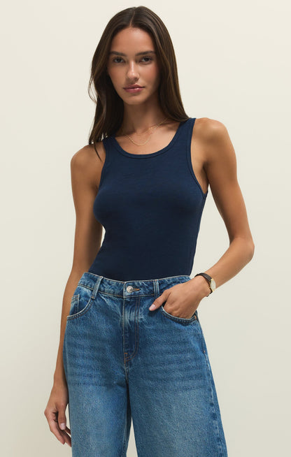 Classic Slub Scoop Tank