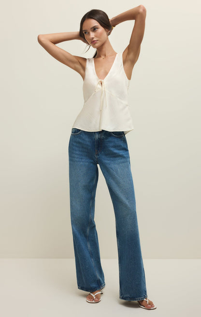 Luana Luxe Satin Top