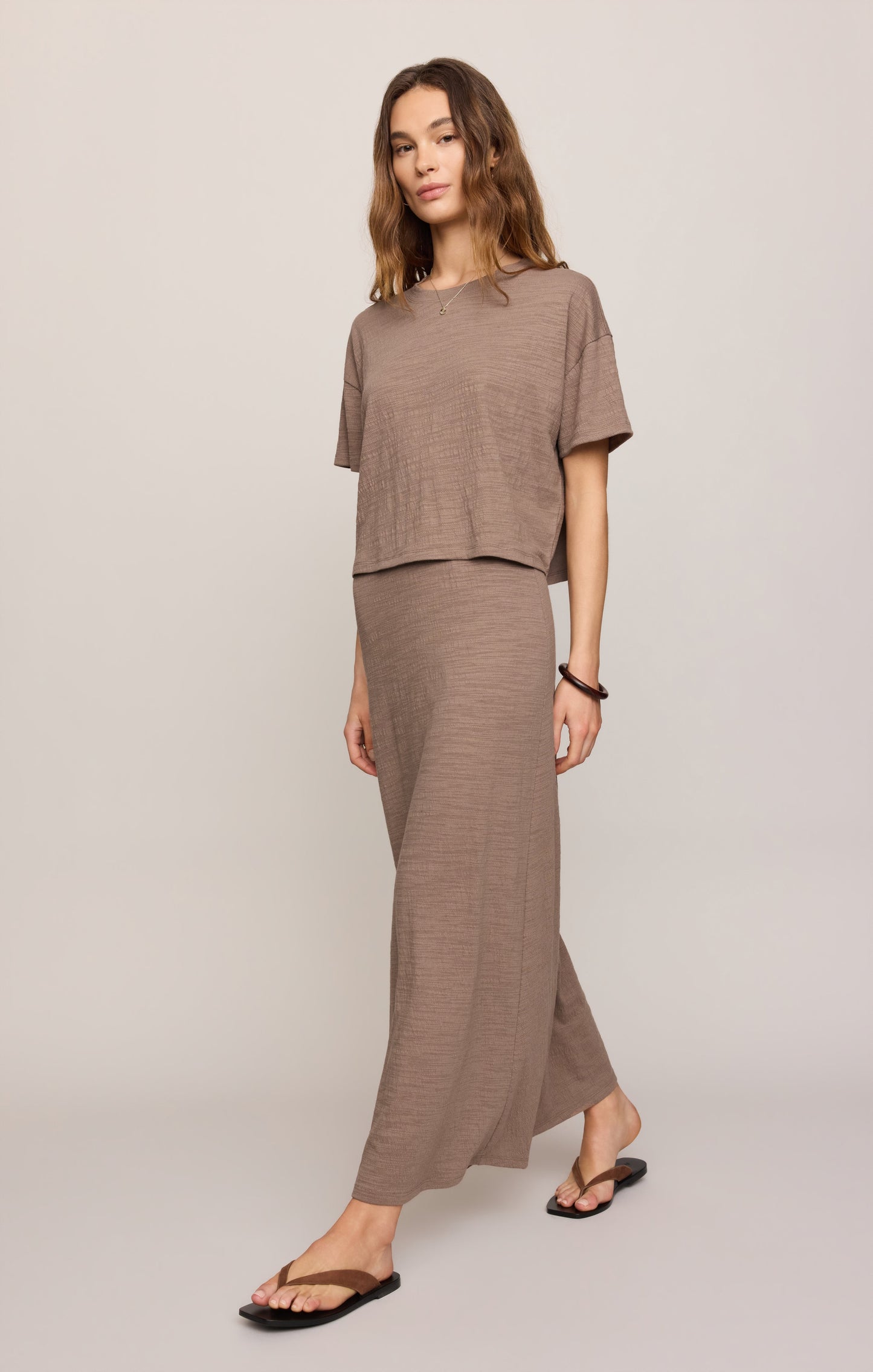 Sway Textured Cropped Tee