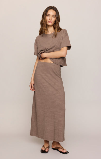 Sway Textured Cropped Tee