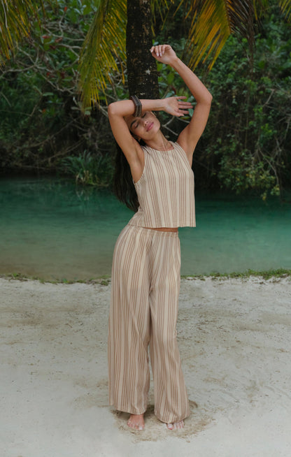Sloane Knit Striped Tank Top