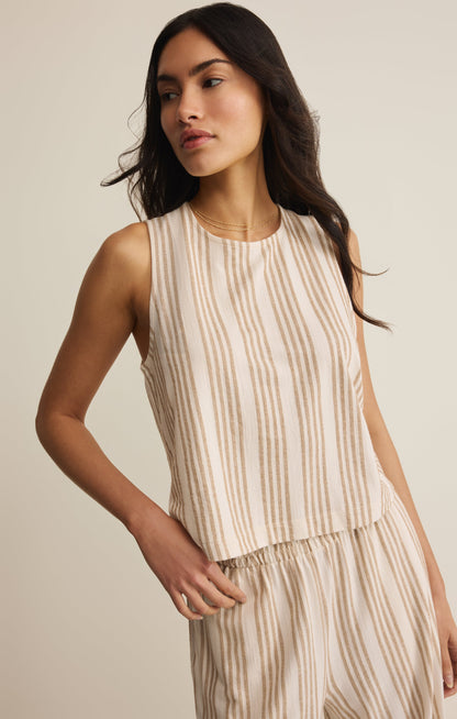 Sloane Knit Striped Tank Top