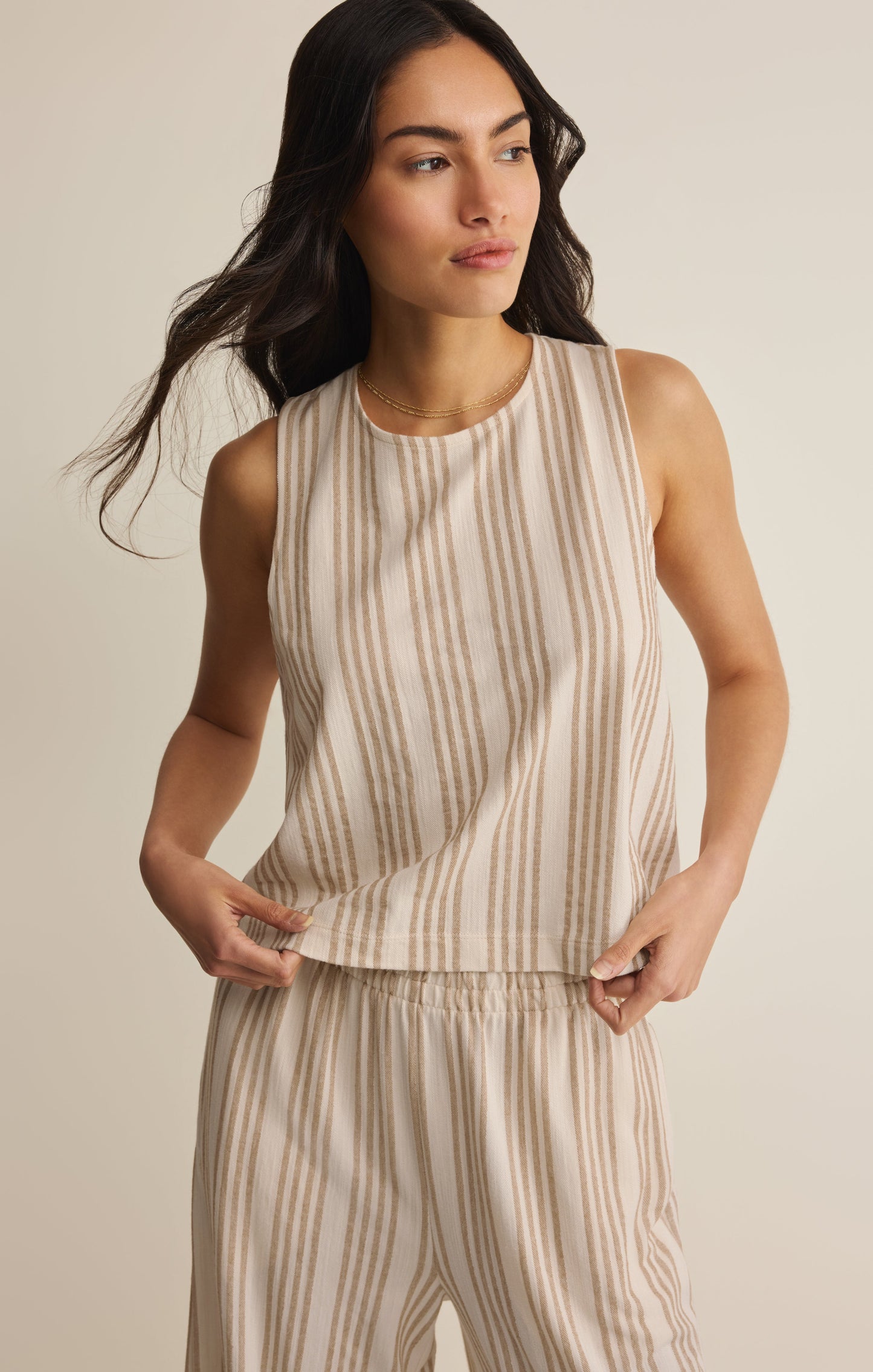 Sloane Knit Striped Tank Top