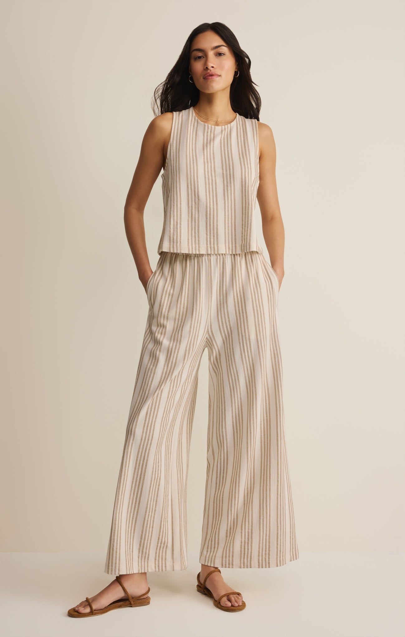 Sloane Knit Striped Tank Top