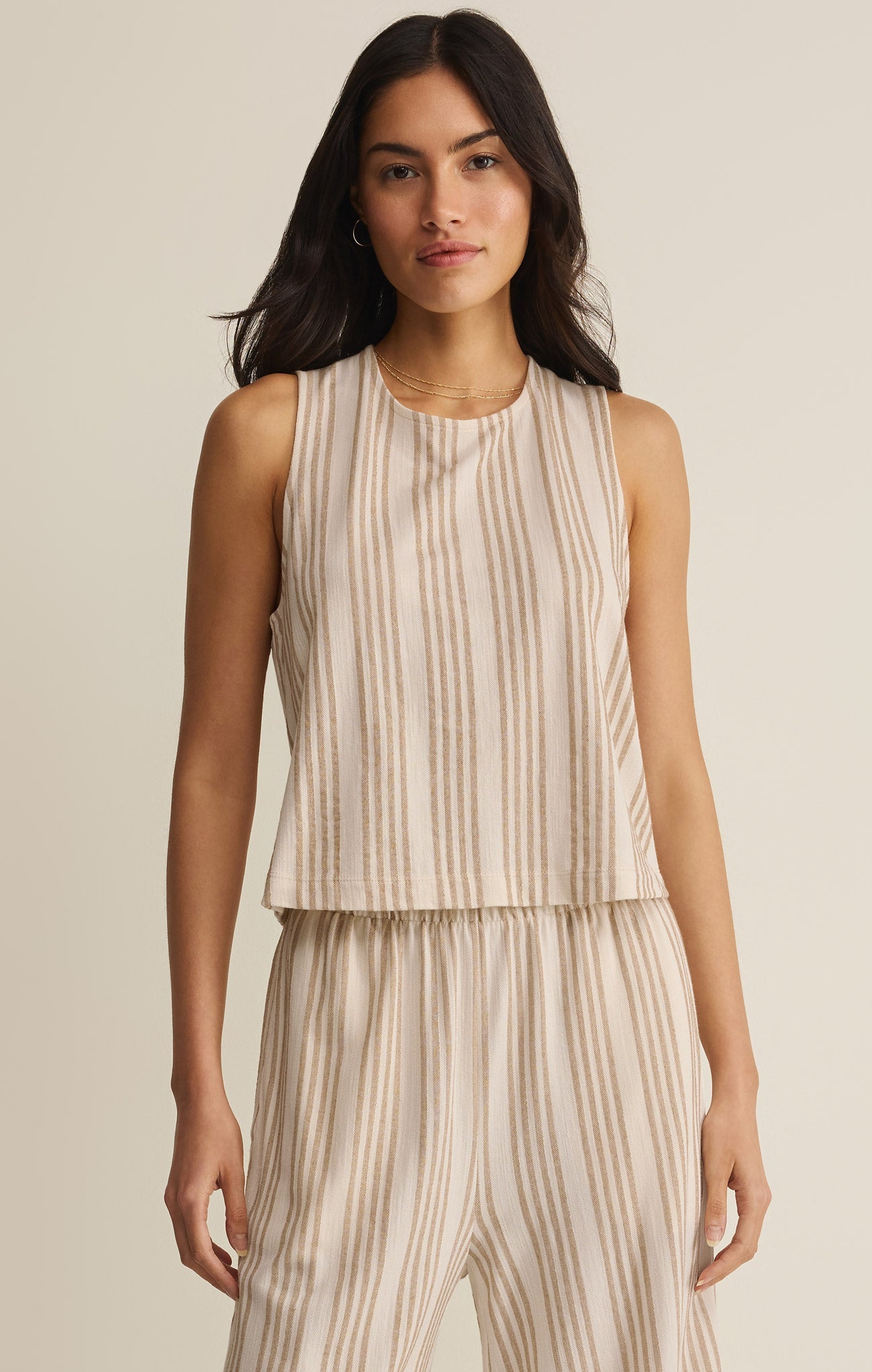 Sloane Knit Striped Tank Top