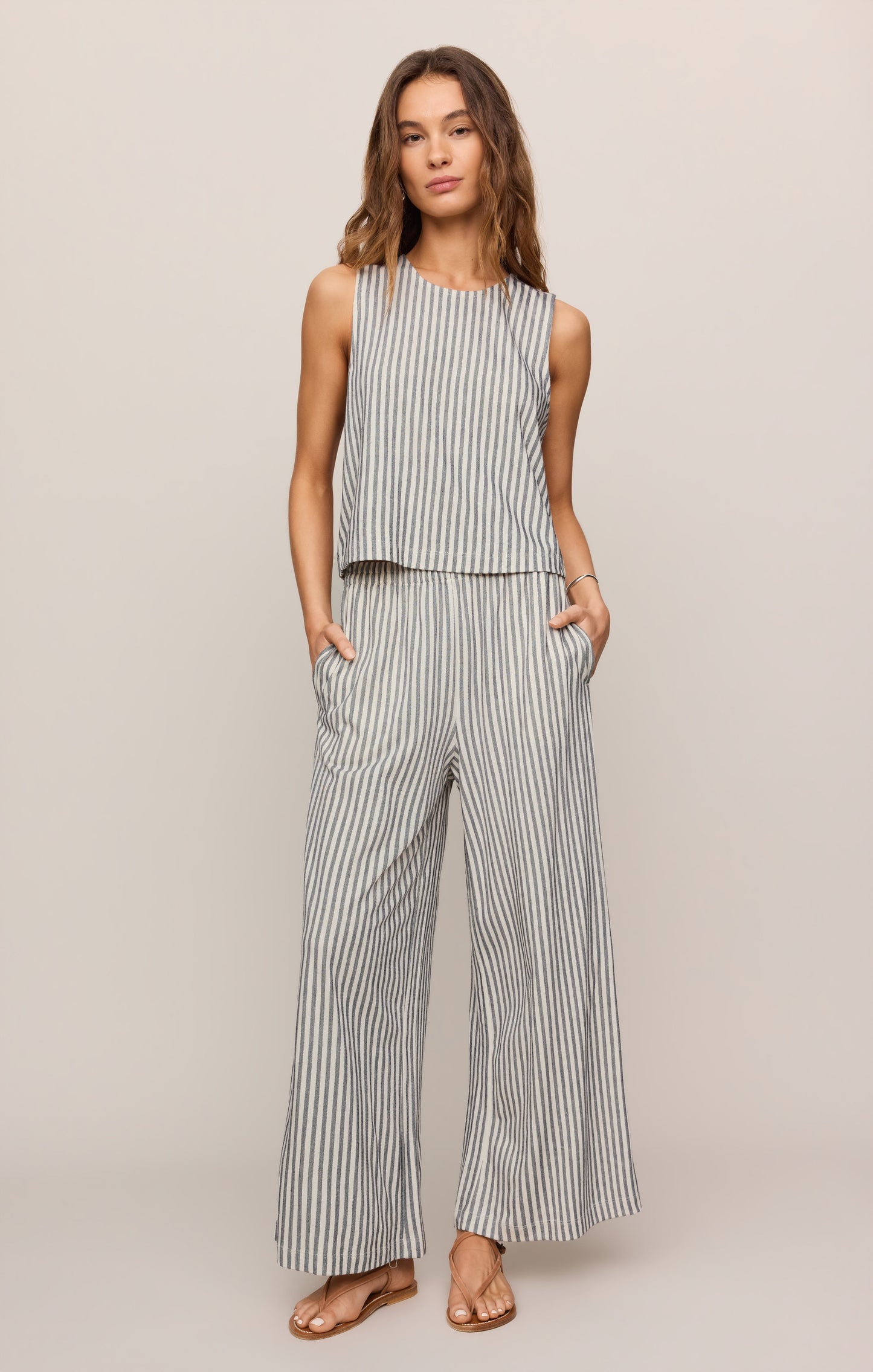 Sloane Knit Striped Tank Top