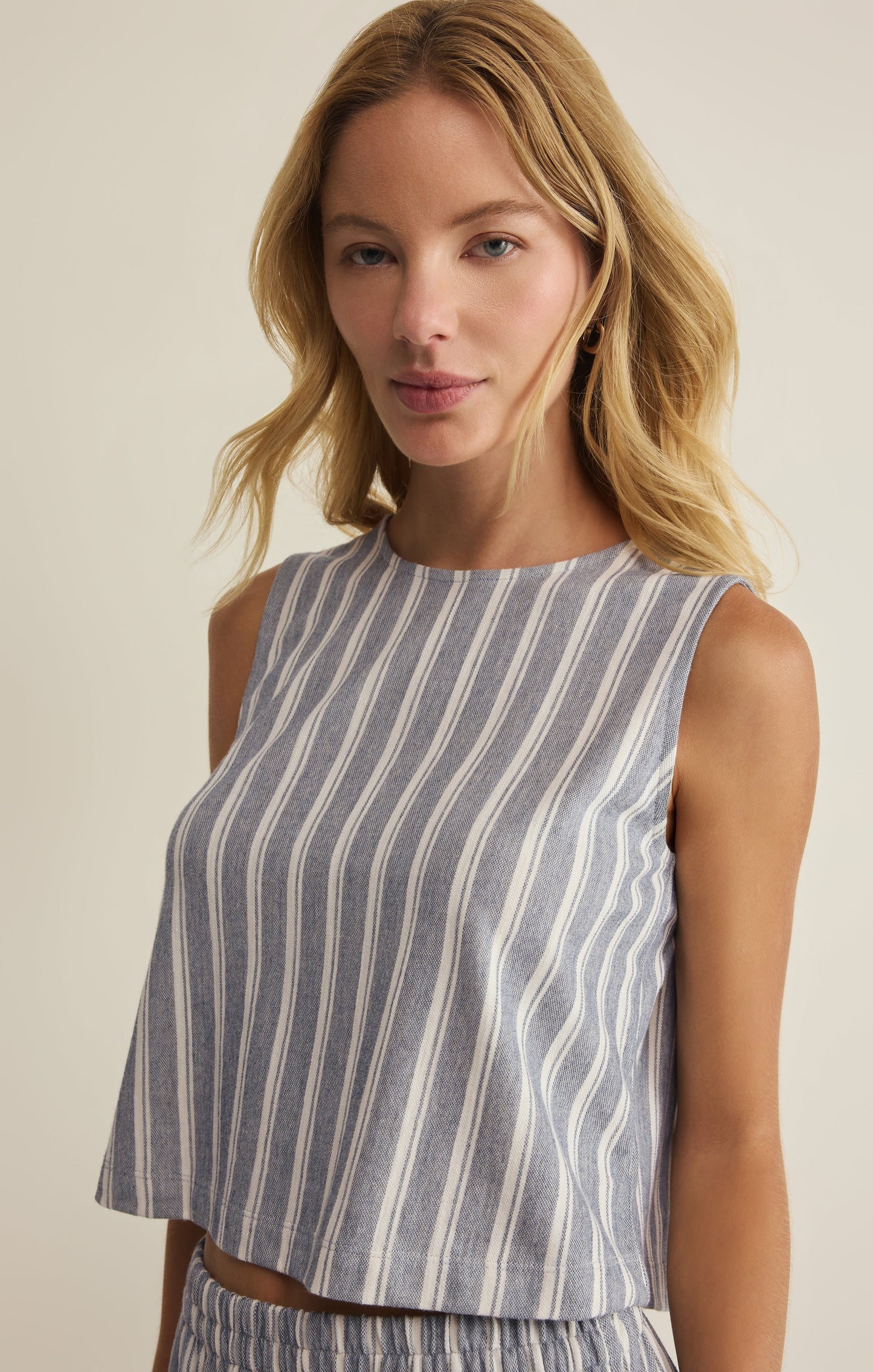 Sloane Knit Striped Tank Top