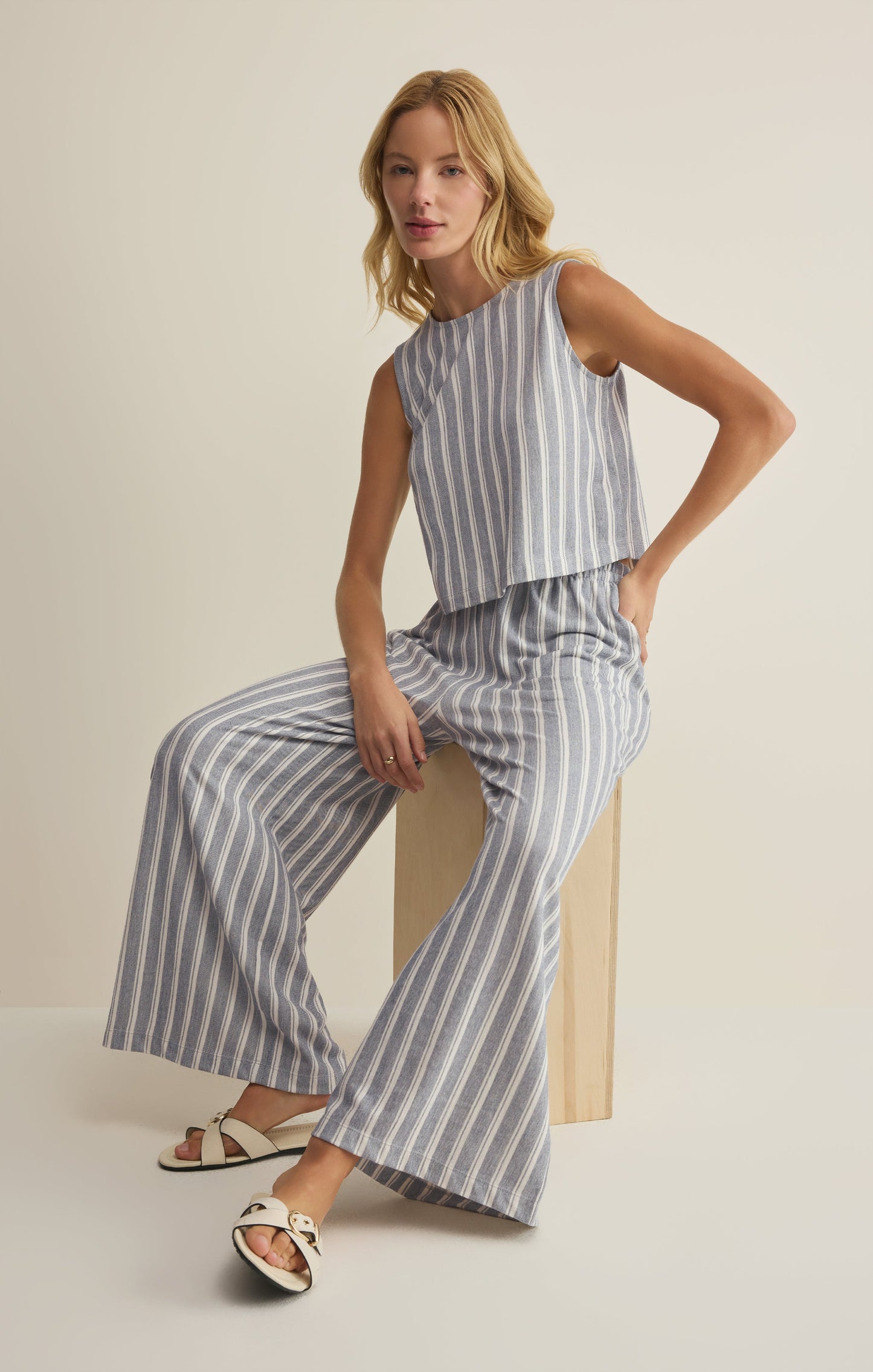 Sloane Knit Striped Tank Top