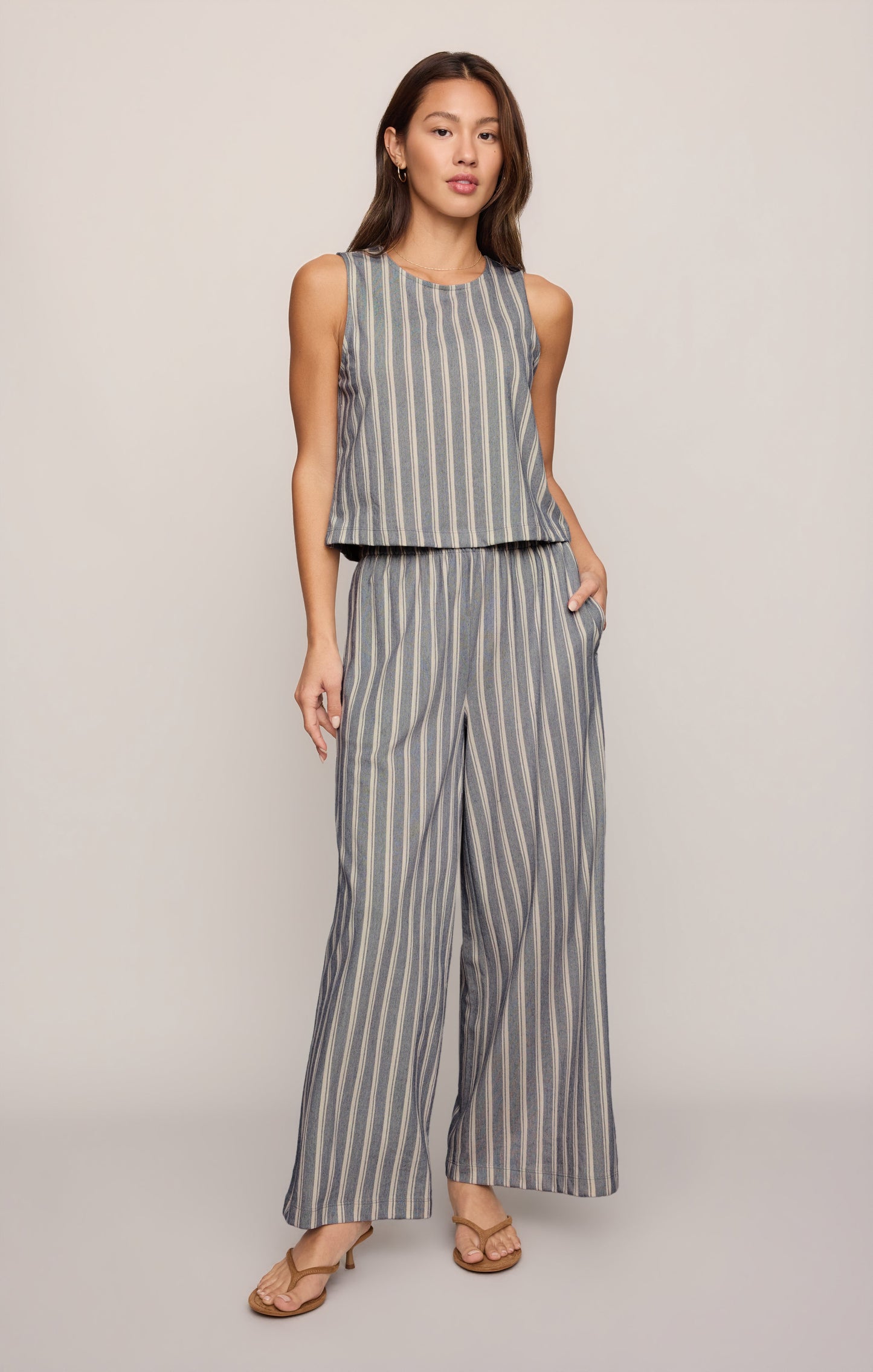 Sloane Knit Striped Tank Top