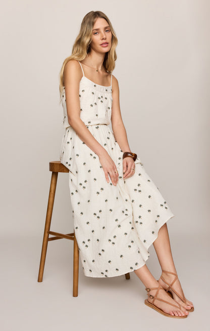 Palm Linen Tank
