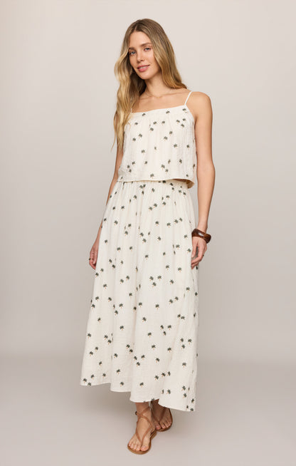 Palm Linen Tank