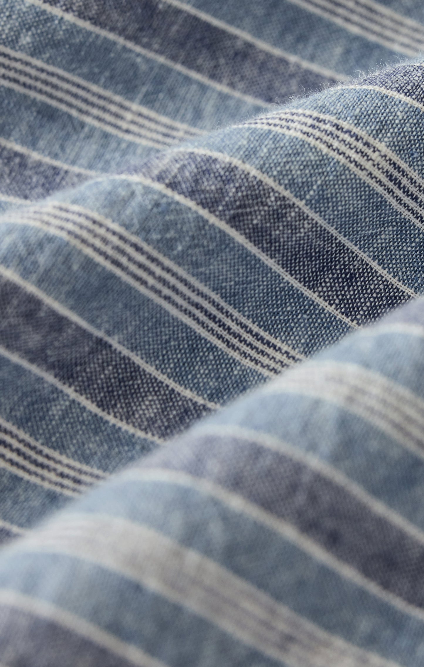 The Perfect Striped Linen Button Up