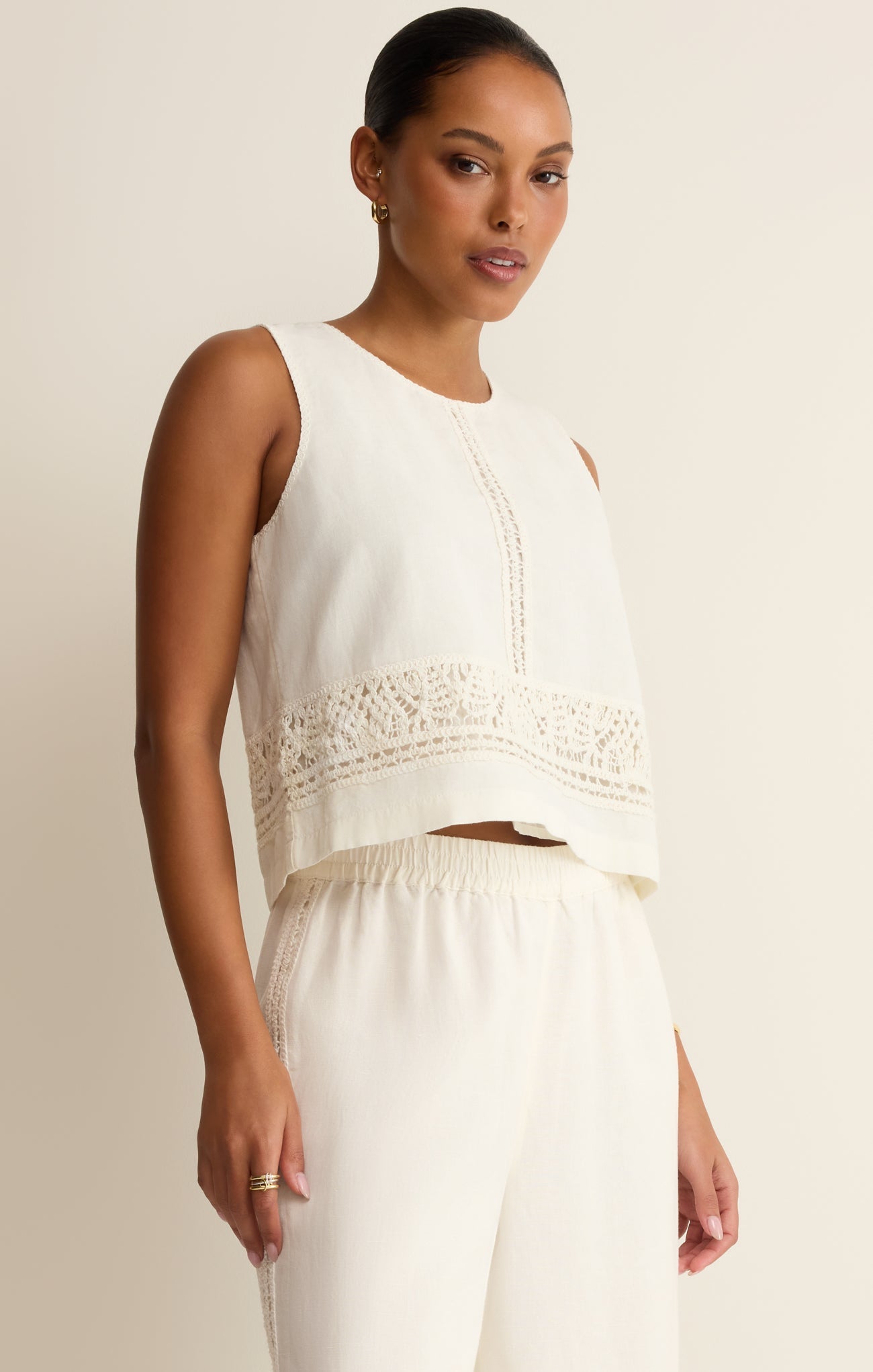Sloane Embroidered Top