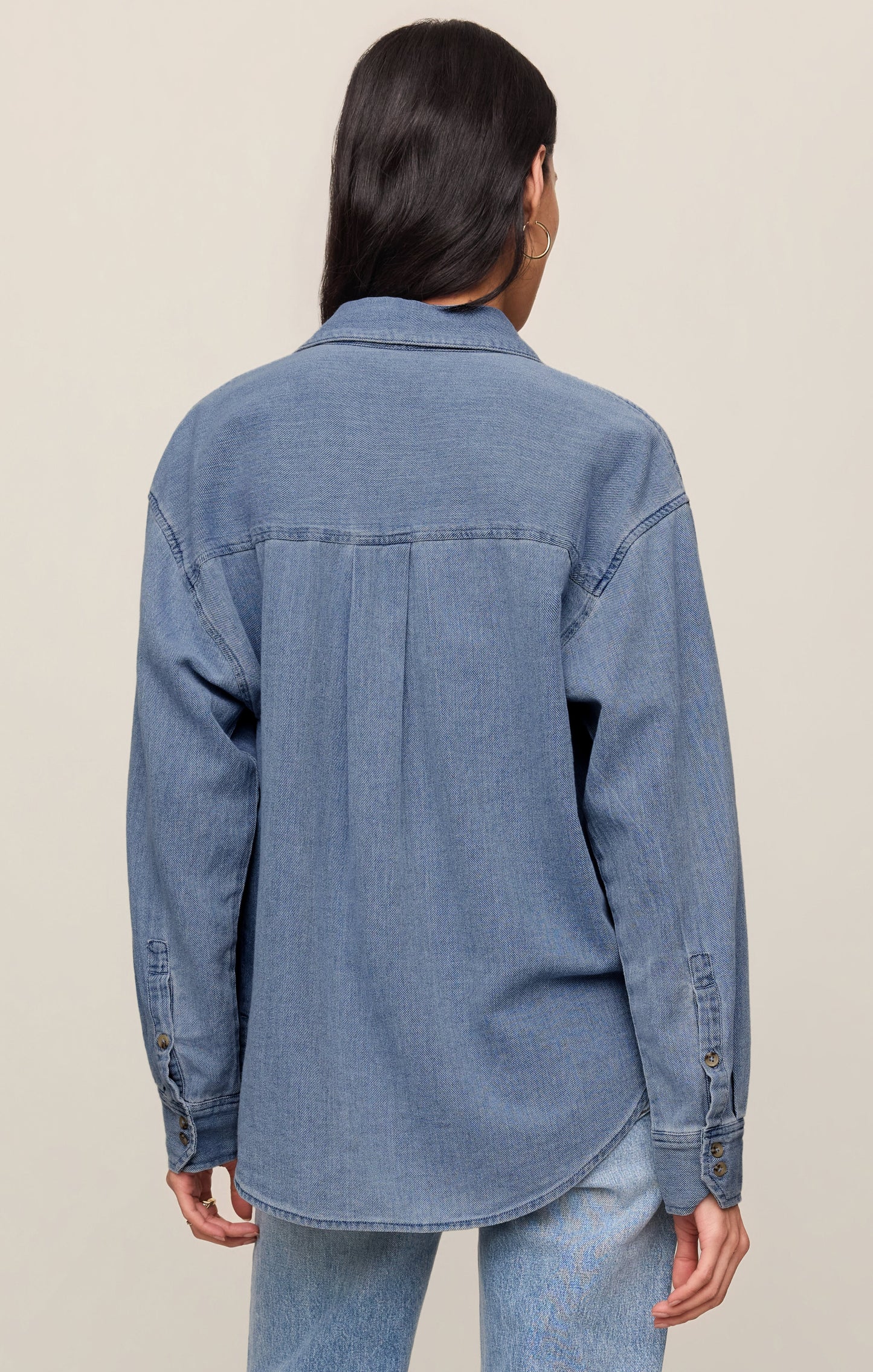 The Perfect Twill Button Up