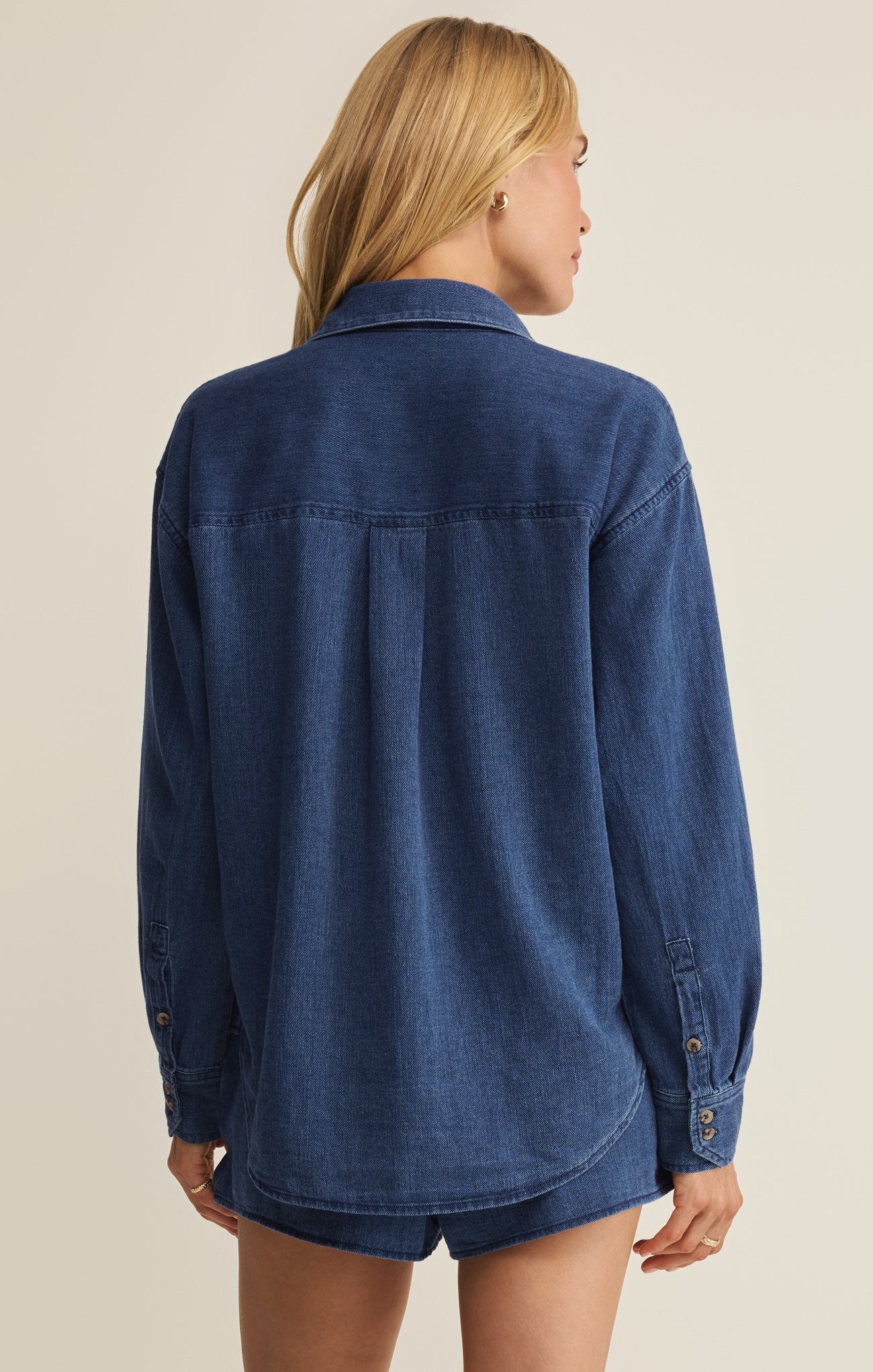 The Perfect Twill Button Up