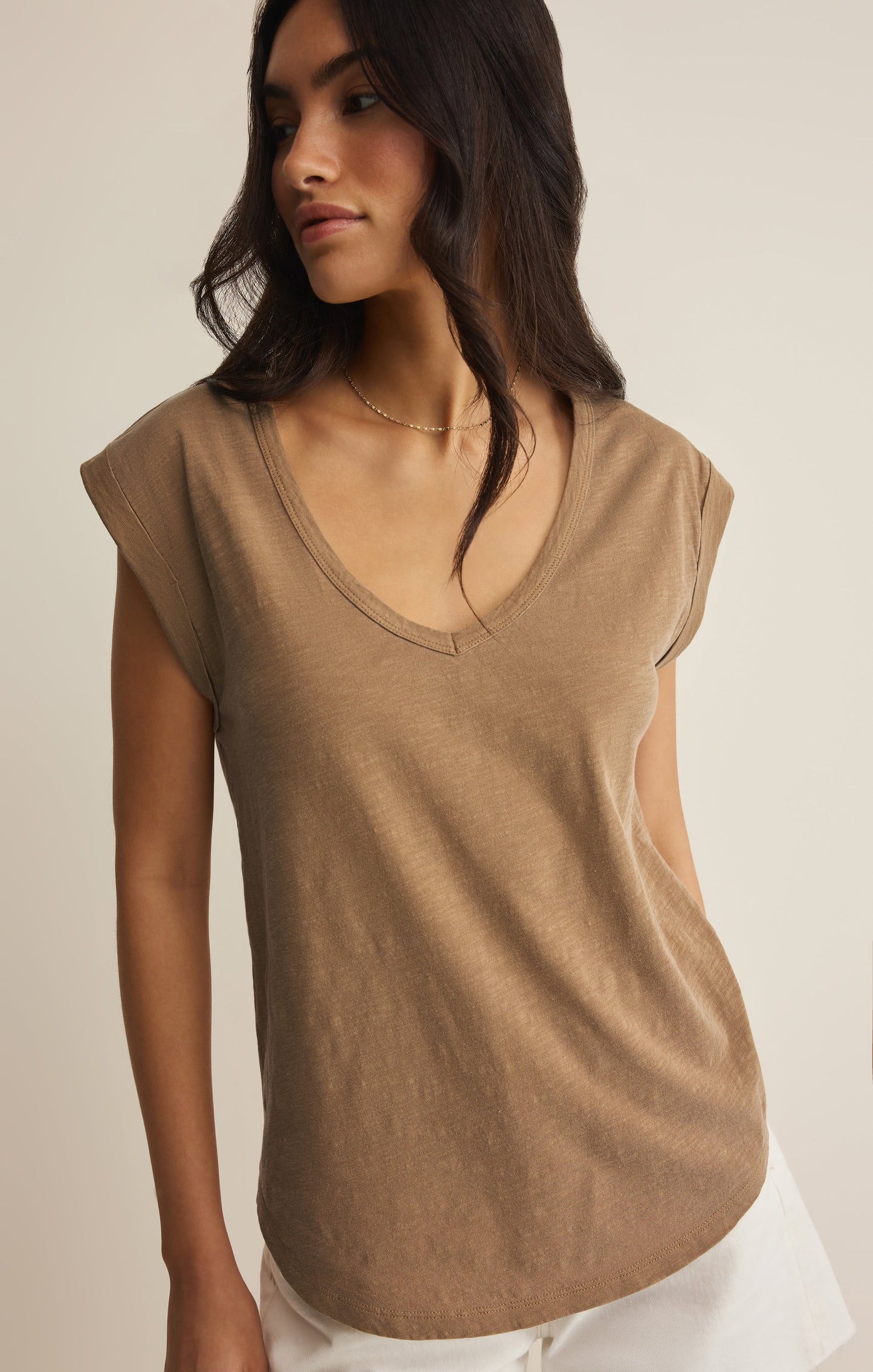 Per Diem V-Neck Tee