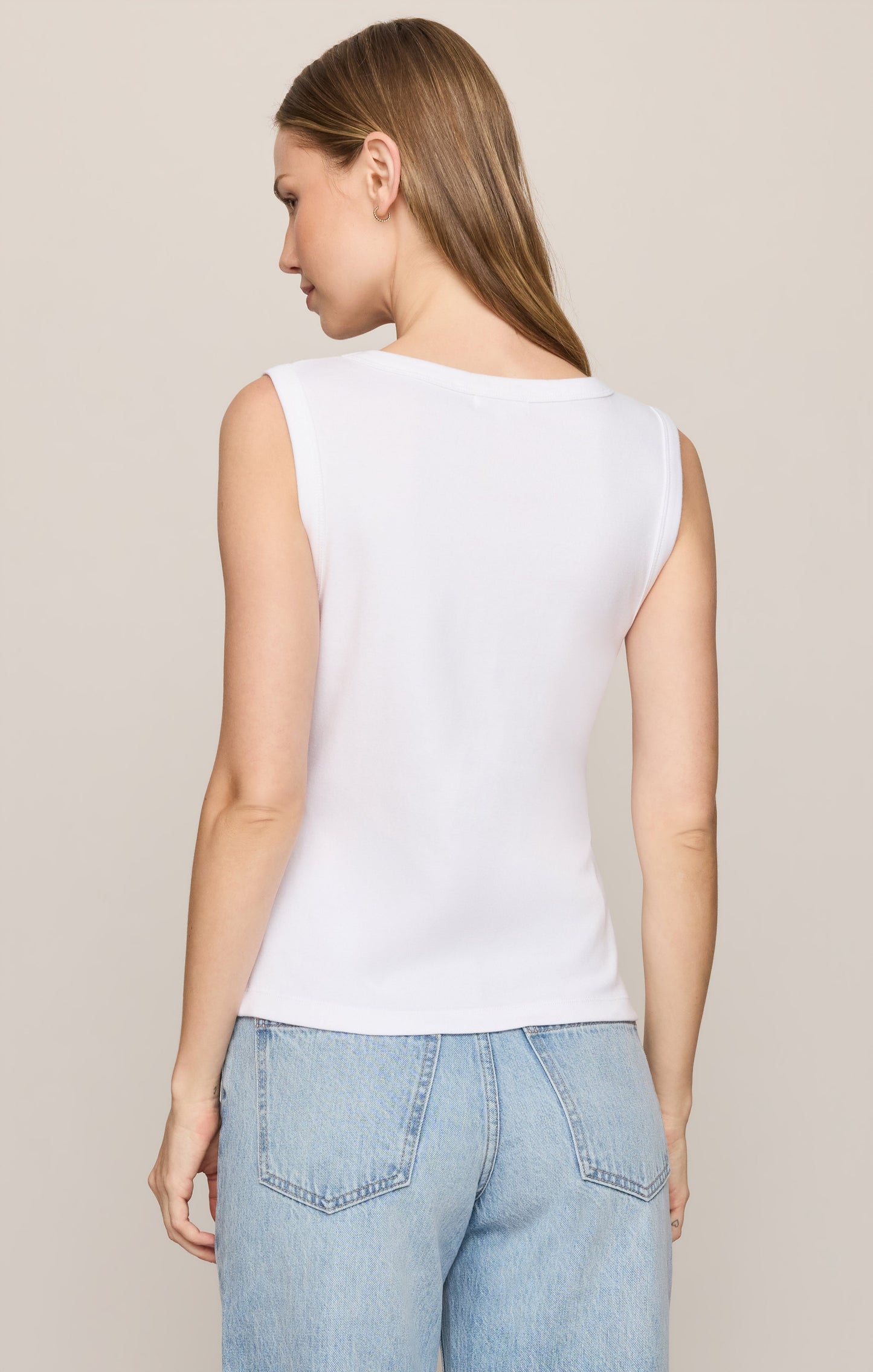 Ellie Rib V-Neck Tank