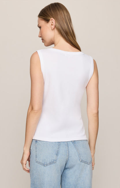Ellie Rib V-Neck Tank