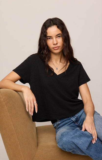 Nomad Slub V-Neck Tee