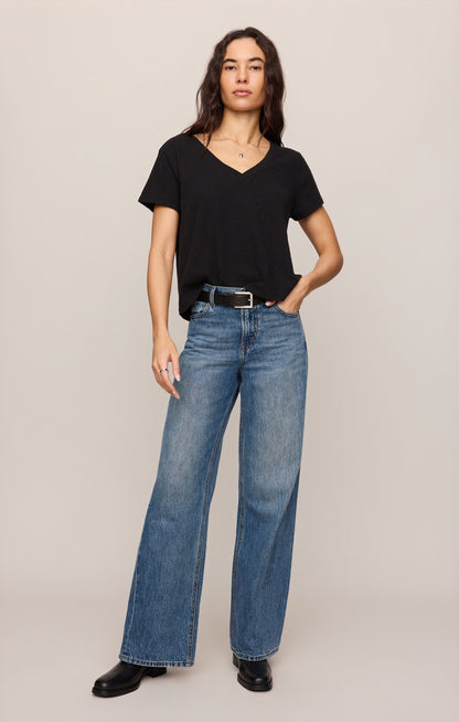 Nomad Slub V-Neck Tee
