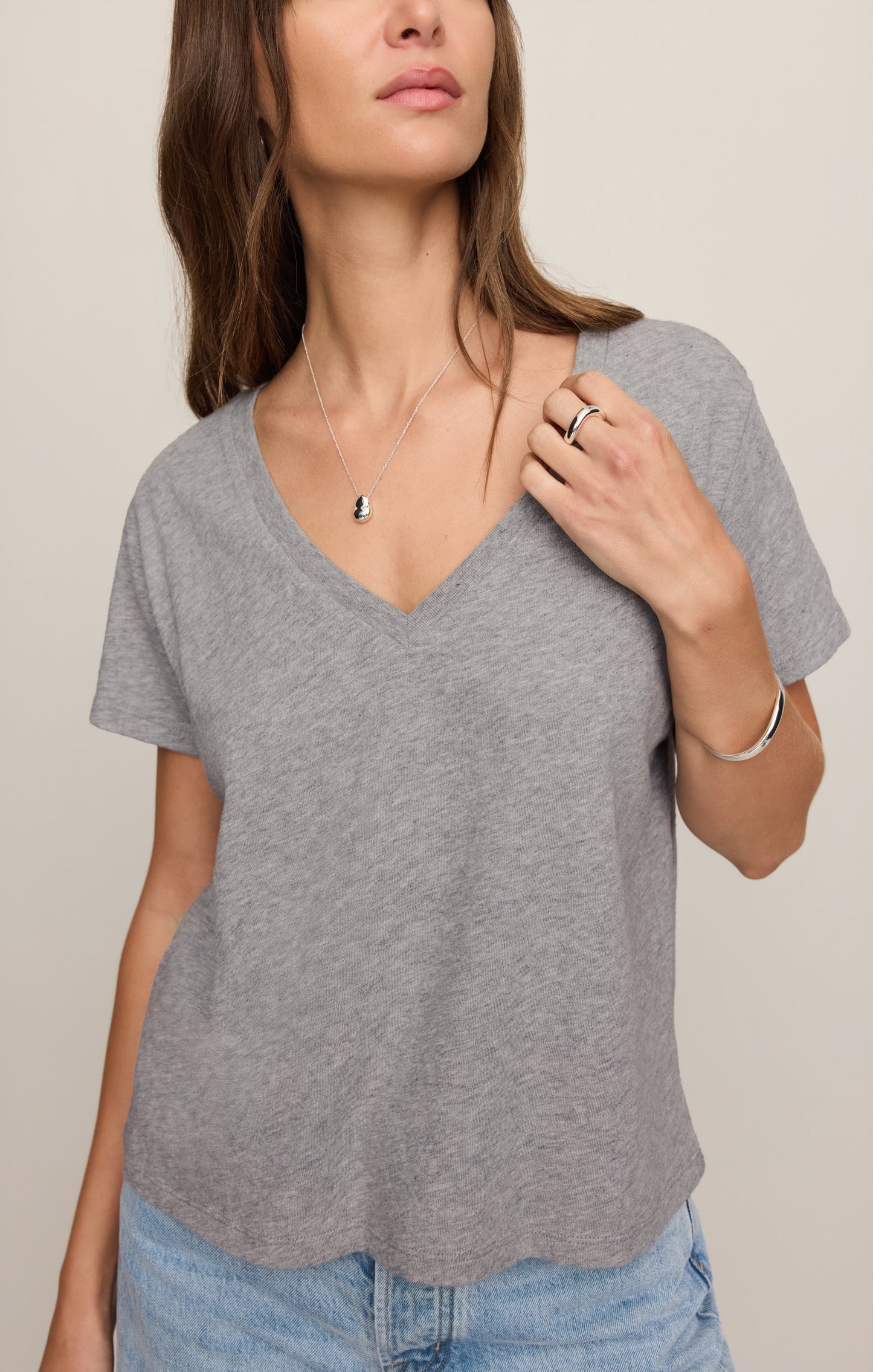 Nomad Slub V-Neck Tee