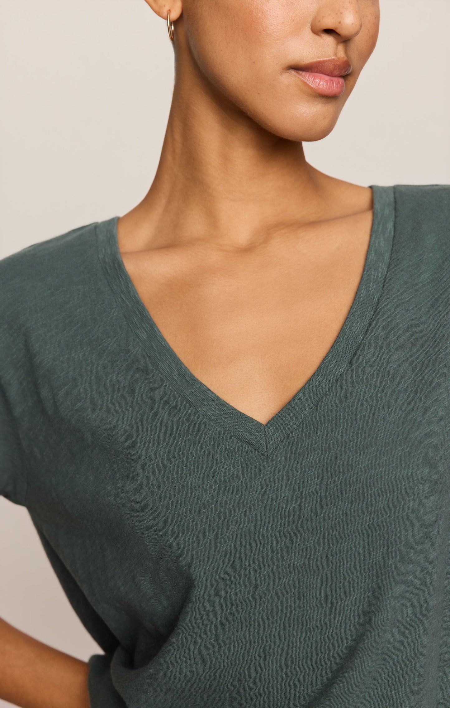 Nomad Slub V-Neck Tee