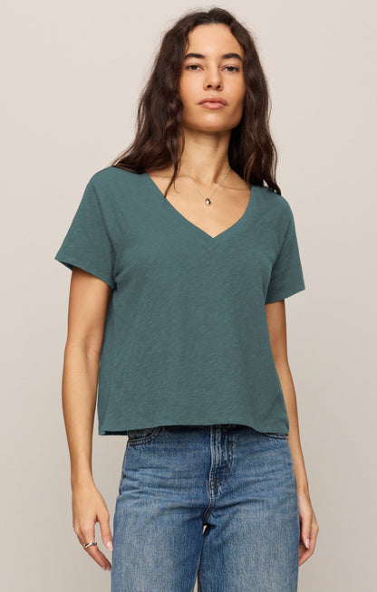 Nomad Slub V-Neck Tee