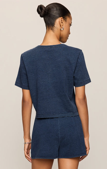 Stellan Jersey Denim Tee