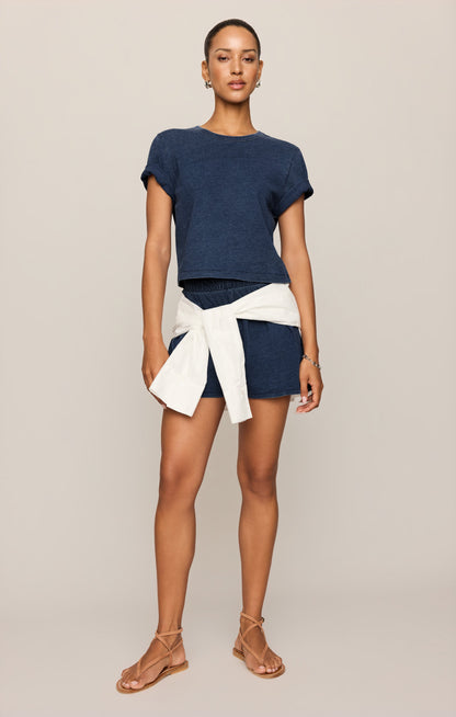 Stellan Jersey Denim Tee