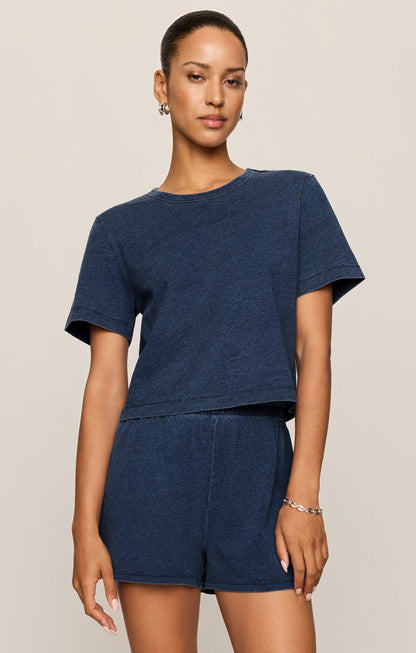 Stellan Jersey Denim Tee