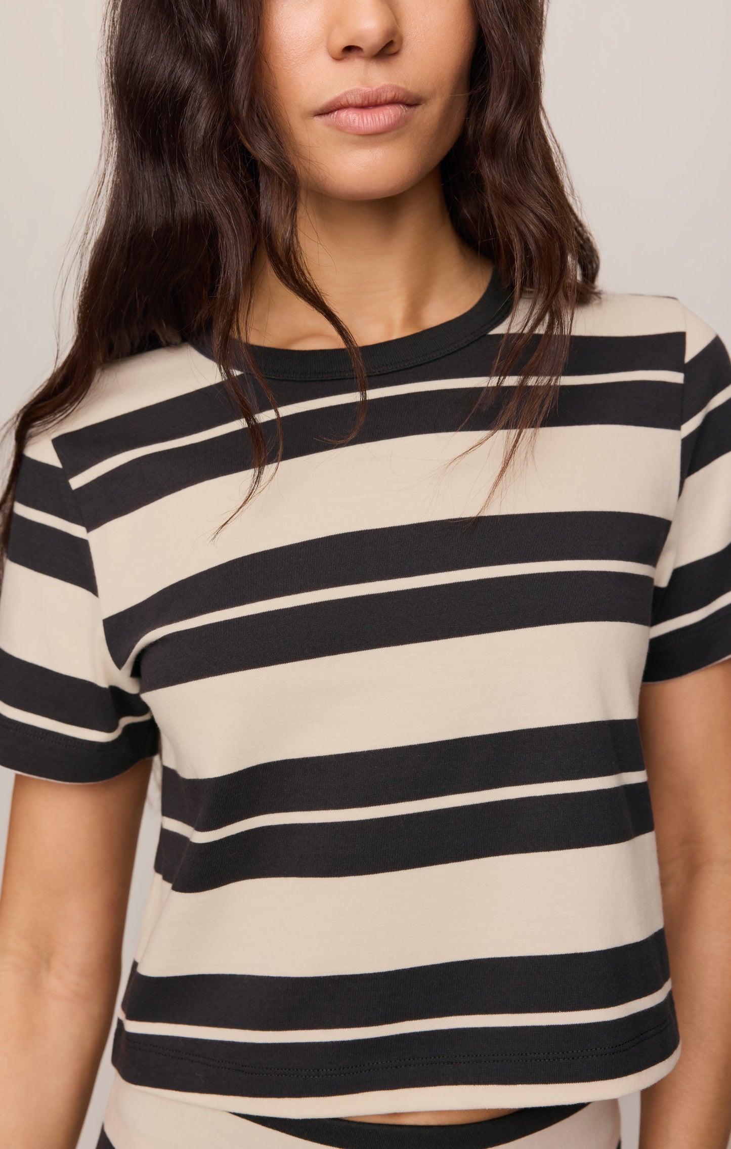 Stellan Striped Jersey Tee