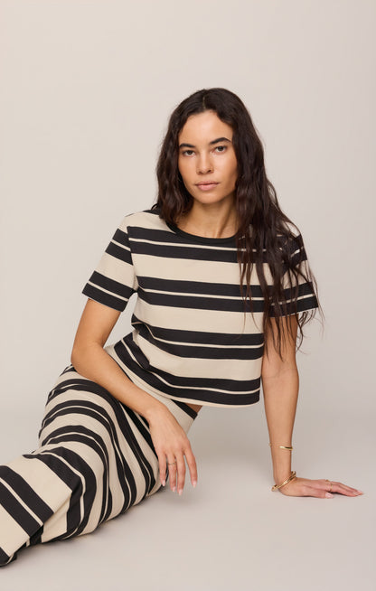 Stellan Striped Jersey Tee