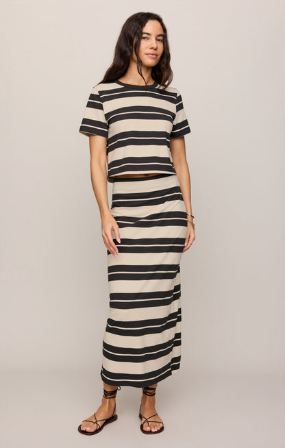 Stellan Striped Jersey Tee