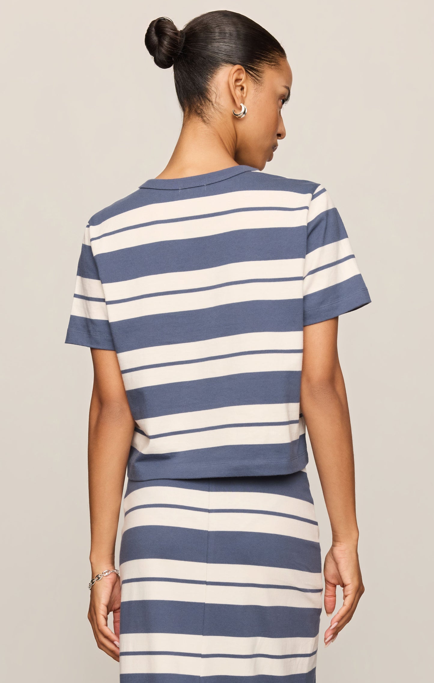 Stellan Striped Jersey Tee