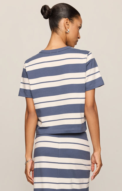 Stellan Striped Jersey Tee