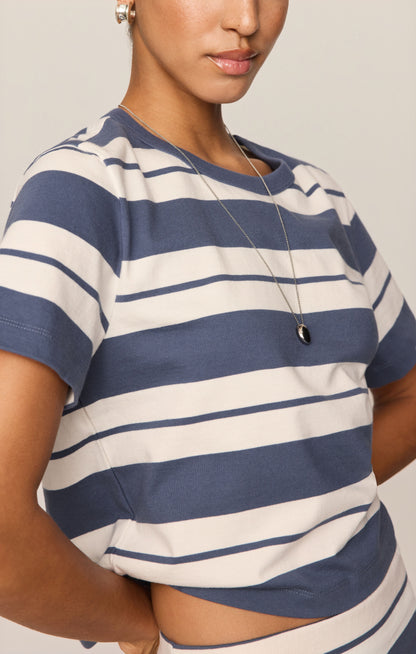 Stellan Striped Jersey Tee