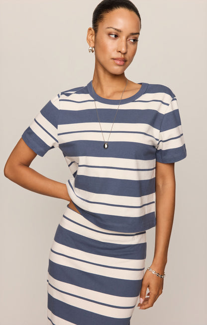 Stellan Striped Jersey Tee