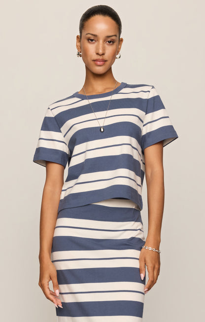 Stellan Striped Jersey Tee