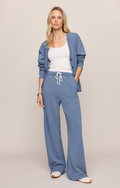 Dazed End Knit Denim Cardigan