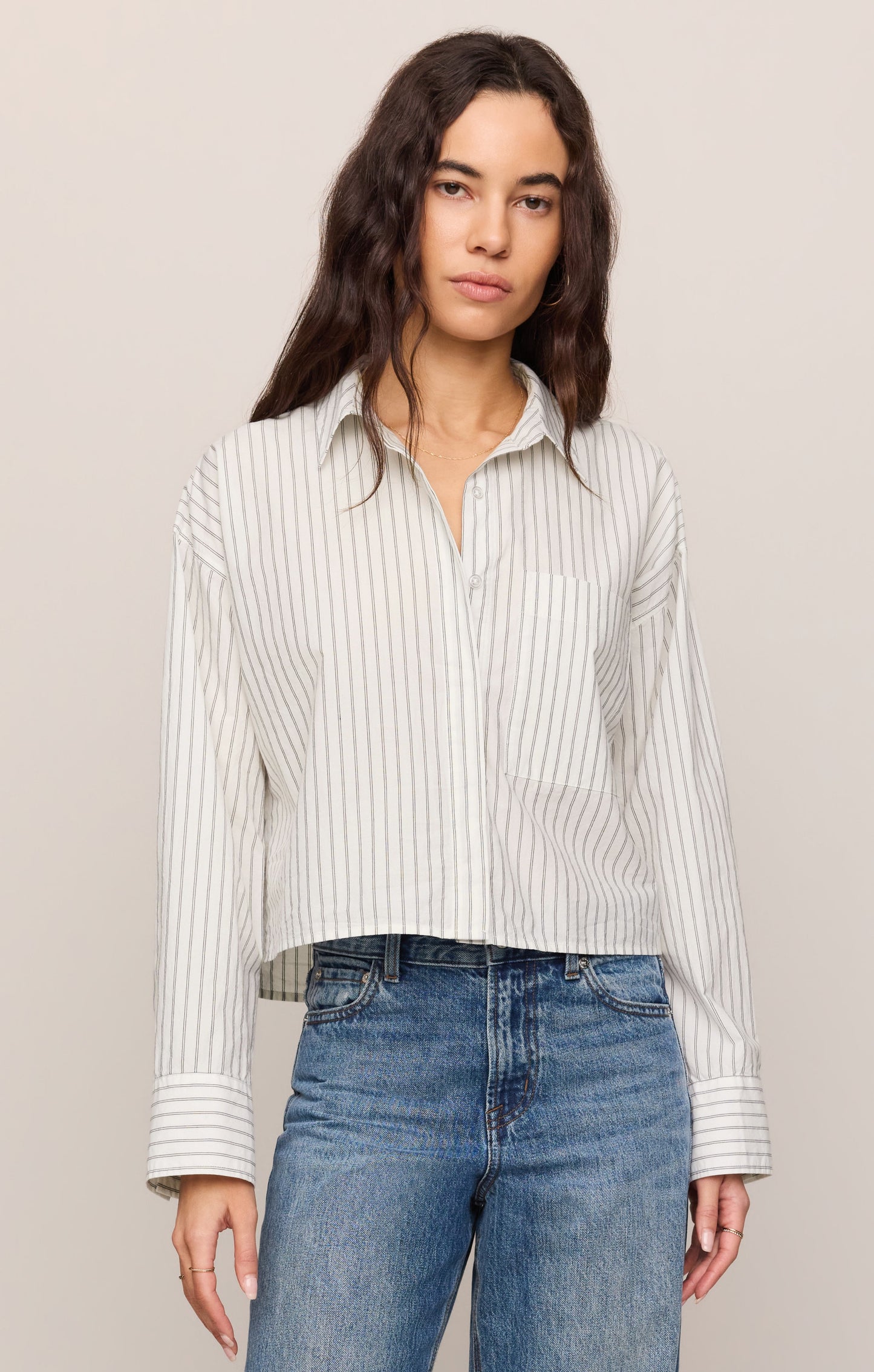 Favorite Striped Button Up