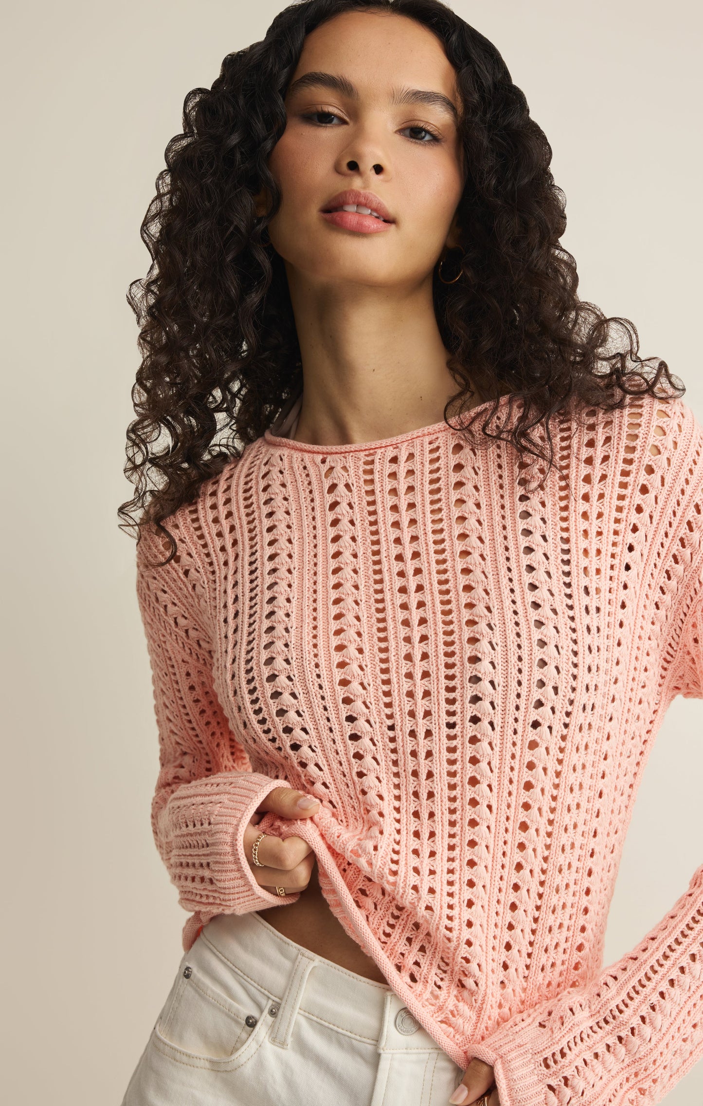 Upland Crochet Sweater Top
