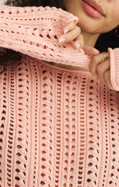 Upland Crochet Sweater Top