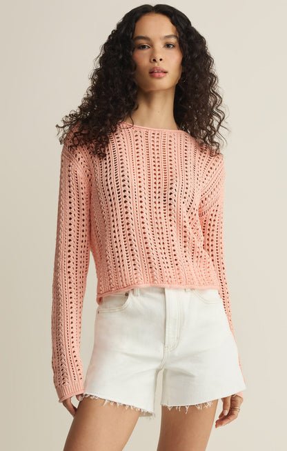 Upland Crochet Sweater Top