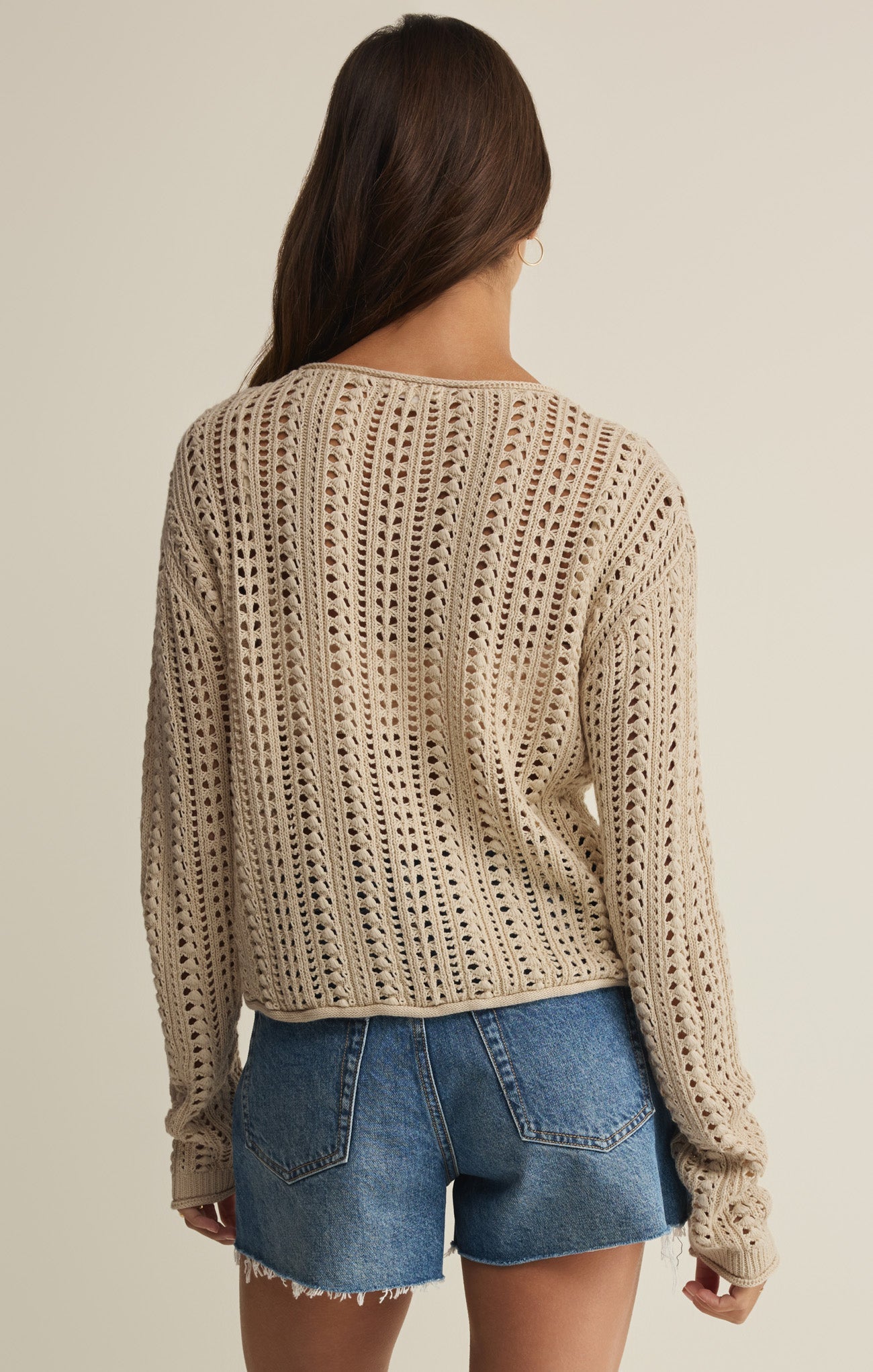 Upland Crochet Sweater Top