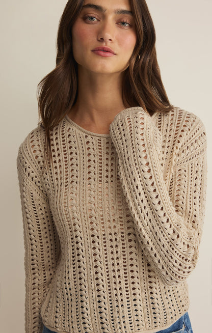 Upland Crochet Sweater Top