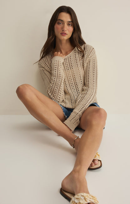 Upland Crochet Sweater Top
