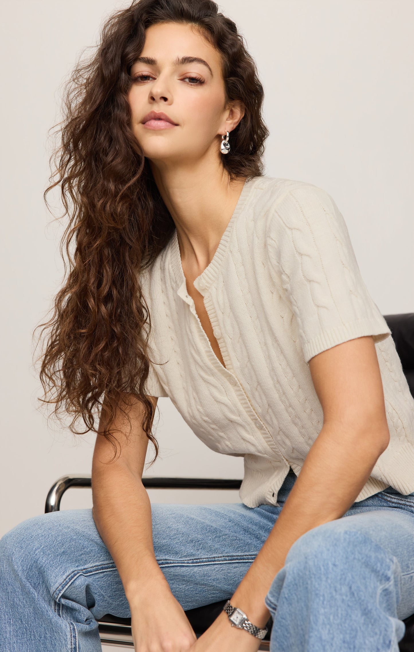 Cera Short Sleeve Cardigan