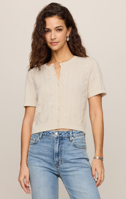 Cera Short Sleeve Cardigan