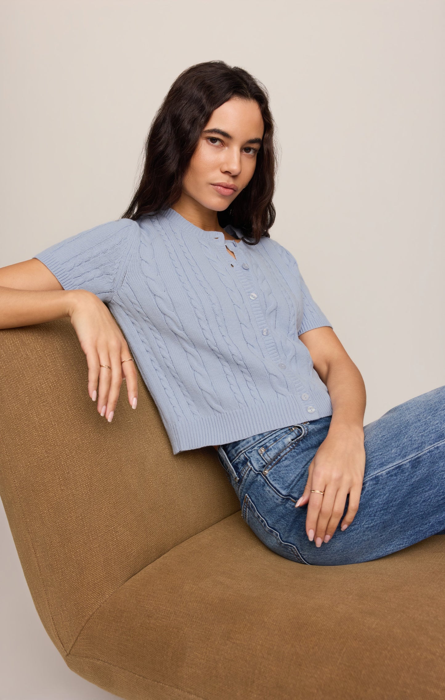 Cera Short Sleeve Cardigan